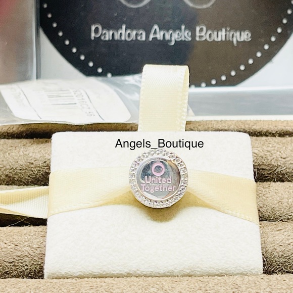 New Pandora Exclusive HTF United Together, Stronger Than Ever Charm - Picture 6 of 8